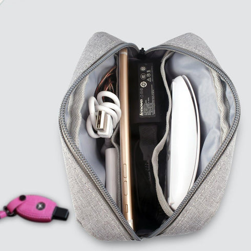 Universal Electronics Soft Carrying Case Bag - Durable & Lightweight for Outgoing, Business, Travel, and Cosmetics