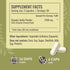 HERBAMAMA Inulin Powder Capsules 1200mg - Digestive Support & Gut Cleanse with Vegan Chicory Root Powder, 100 Caps