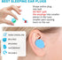 Reusable Silicone Ear Plugs - Waterproof Noise Cancelling EarPlugs for Sleeping, Mowing, Swimming, Concerts