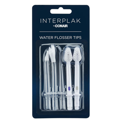 Interplak by Conair Water Flosser Replacement Heads, Two Pack for Oral Irrigator