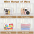 Wedama TSA Approved Toiletry Bag, 3 Pack Clear Makeup Bags with Handles, Quart Size PVC Cosmetic Bags for Airport Carry