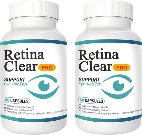 Vunexo Retina Clear Pro Eye Health Support Supplement, with Minerals and Vitamins, Lutein