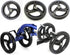 Knee Walker Scooter Replacement Wheel, 8" Caster Wheel for Front or Rear Wheel Assembly, Universal Parts