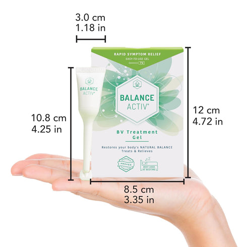 Bacterial Vaginosis Treatment, BV Balance Activ Gel, 7 Tube Box