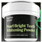 Lagunamoon Teeth Whitening Powder, 50g Bright Pearl Spearmint Flavor - Natural Stain Remover
