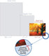The Best Card Company 10 Beautiful Blank Note Cards (4 x 5.12 Inch) - Fall Foliage Assortment, Boxed Notecards