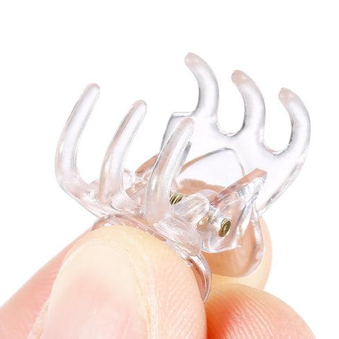 Hotop Hair Clip, 24 Pcs Small Mini Hair Claw Clips for Girls and Women, Non-Slip Plastic Tiny Jaw Clips