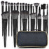 MAGEFY Makeup Brush Set, 22 Pcs Premium Synthetic Brushes with Case, Travel Makeup Brushes (Black)