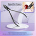Manicure Set 30 In 1 Personal Care Grooming Kit with Luxurious Travel Case, Nail Clippers for Men (Black)