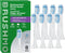 Brushmo Gum Care Sensitive Replacement Toothbrush Heads - 8 Standard Heads for Philips Sonicare