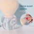 Powder Makeup Brush, Blush Brush, Large Make up Brush Face Brush for Loose or Pressed Setting Powder, Bronzer Brush with Plush Fibers (Transparent)