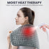 Jubeoyey 6 Settings 24" 12" Heating Pad - Electric Heating Pad for Back Pain and Cramps Relief, Moist Heat Pad