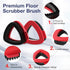 2 Pack Spin Mop Scrub Brush Head Replacement for RinseClean 2-Tank System, Hard Bristle Scrubber for Floor