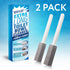Impresa 2 Pack Pumice Stone Toilet Bowl Cleaner with Extra Long Handle, Limescale Remover, Brush Wand