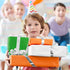 PLULON 60 Sheets Tissue Paper in Orange, Green, White for Gift Bags, St Patrick's Day, Birthday, Wedding, Holiday