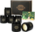 Nuo Cai Duo Sets 6 Pack Sets Scented Candles Gift for Men, Soy Candles for Home Scented, Dad Gifts for Fathers Day