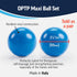 Set OPTP Maxi Balls Self-Massage Ball for Therapy and Strength Exercises, Hand and Foot Roller to Relieve Tension