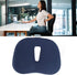 POTRUWE Seat Cushion for Desk Chair and Office, Chair Cushion with Memory Foam, Back Support Pillow Memory Foam Seat