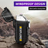 LcFun Arc Lighter, Waterproof Electric USB Type C Rechargeable, Dual Arc Plasma Flameless Lighter