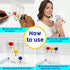 Lung Exerciser Device, Breathing Exercise Device for Lungs, Upgraded Capacity 1900cc/sec, Improves Lung Function