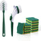 CLEANHOME Kitchen Cleaning Tool Set - 3-Pack Dish Scrub Brush Kit with