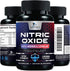 Extra Strength Nitric Oxide Supplement, L Arginine 3X Strength, Citrulline Malate, 60 Capsules