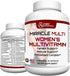Hybrid Nutraceuticals MiracleMulti Multivitamin for Women - Female Support Formula, Immune Support, Minerals, Biotin,