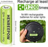 Henreepow Ni-MH AA Rechargeable Batteries, Double A High Capacity 1.2V 1300mAh Pre-Charged for Garden Landscaping Outdoor Solar Lights, String Lights, Pathway Lights (AA-12pack)