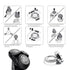 SH50/52 Replacement Heads for Philips Norelco Series 5000 Electric Shavers, Compatible with S5000, S5100, S5500 (3 Pack)