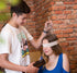 USAGA 28 Fingers Head Scratcher - Head Massager for Scalp Body Relaxing, Golden Color