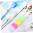 FOMIYES 10pcs Toothbrush Holder, Portable Toothbrush Cap and Cover Case for Travel