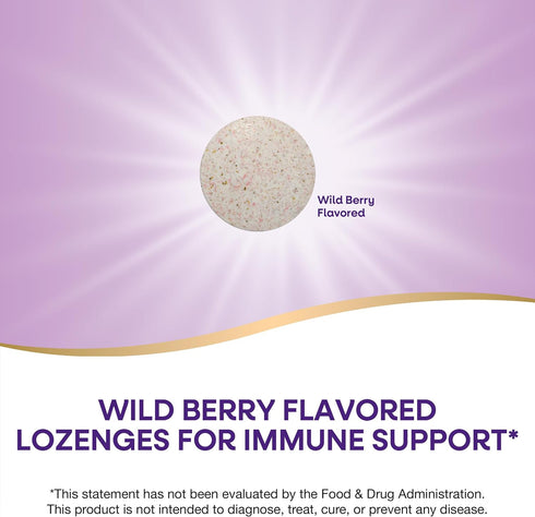 Lozenges Immune 60 Lozenges (Packaging Nature's Way Zinc with Vitamin C & Echinacea, Zinc Supplements for Men