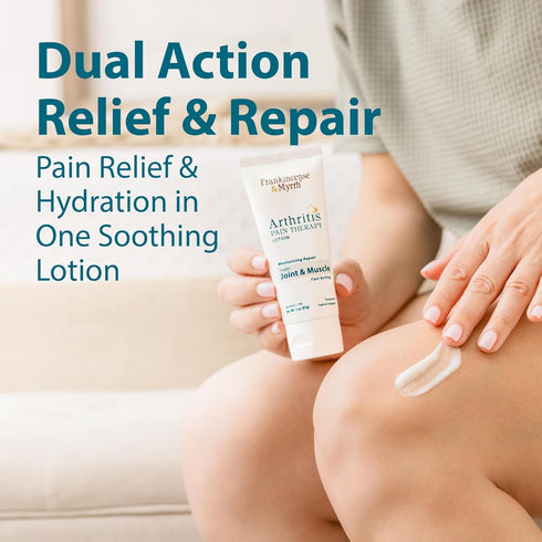 FRANKINCENSE & MYRRH Arthritis Pain Therapy Lotion – Pain Relief Creams for Sciatica, Lower Back, Neck, and Shoulders