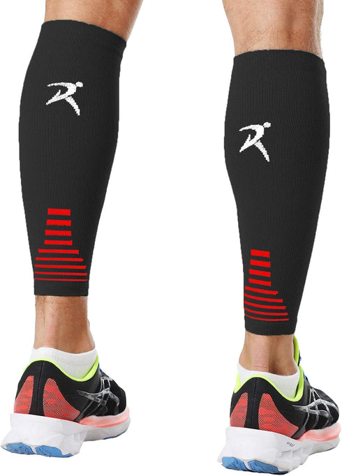 Rymora Leg Compression Sleeve, Calf Support Sleeves for Pain Relief, Comfortable Footless Socks for Fitness, Running,