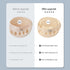 Keroius Pad,4 (4 Ball of Foot Cushions Pairs Honeycomb Fabric Forefoot Pads for Metatarsal,No Show Women's Half Socks