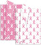 Whaline 100Pcs Pink Ribbon Tissue Paper for Breast Cancer Awareness, DIY Art Craft Paper for Charity, 14 x 20 Inch