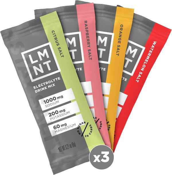 Drink LMNT Zero Sugar Electrolytes - Variety Pack, Drink Mix, 12-Count