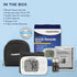 HealthWise Blood Pressure Monitor - Adult Wrist Cuff, Intelligent Inflation, 2-Person Memory, Hypertension Indicator