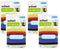 Scunci No-slip Grip Evolution Bright Jelly Ponytailers, 56-Count, Colors May Vary