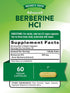 Nature's Truth Berberine 500mg | 60 Capsules | Vegan, Non-GMO, and Gluten Free Supplement