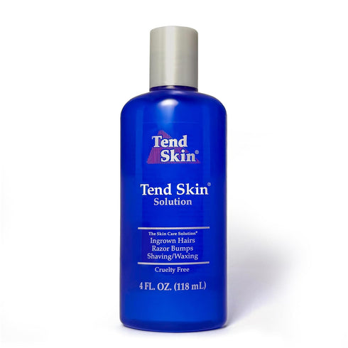 Tend Skin Razor Bump Solution for Ingrown Hair, Razor Burns, Post Shaving Toner for Men and Women, 4 Oz