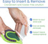 Gel Heel Cups for Pain Relief (Pair), Heavy Duty Cushions for Plantar Fasciitis, Achilles Tendonitis, Bone Spurs, Flat