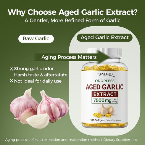 RTQSU 7500mg (1) Aged Garlic Extract - Odorless