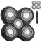 Upgraded 5 Blades Shaver for Head Shaver, 5D Men's Electric Shaver Replacement Heads for Many Main Brands