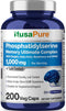 NusaPure Phosphatidylserine Memory Ultimate Complex 1000mg, 200 Vegetarian Caps (Vegan, Non-GMO)