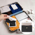 Mozeat Lens 2 Pack Packet Backpack, Birth Control Pill Case Sleeve PU Leather Wallet Pill Holder Birth Control Case