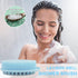 Upgrade 2 in 1 Bath and Shampoo Body Brush, Silicone Scrubber for Shower, Easy to Clean