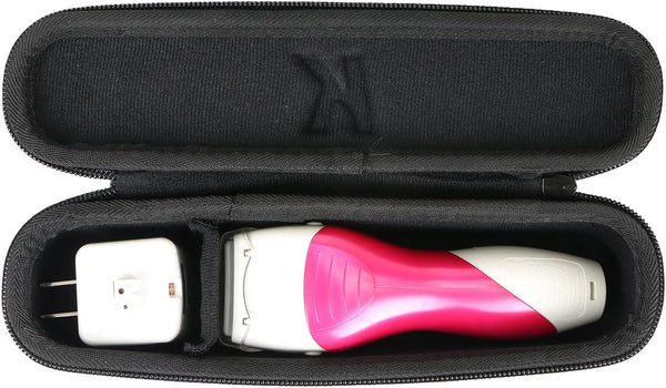 Khanka Hard Travel Case for Panasonic ES2207P Ladies Electric Shaver, Black