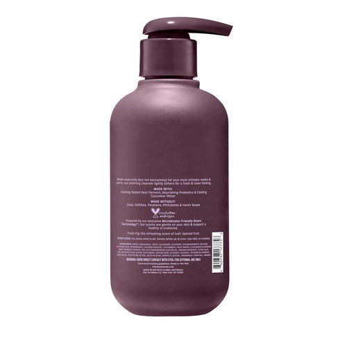Niches & Nooks 7 oz Gentle Nooks Cleanser Fresh Fig pH Balanced Feminine Wash, Intimate Cleanser for Women, Lightly