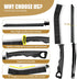 WDRIGE 8Pcs Crevice Cleaning Brushes for Household Use, Grout Cleaner Brush, Hard Bristle Gap Cleaning Tool, Suitable